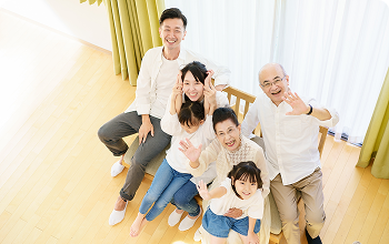 建て替えて二世帯住宅